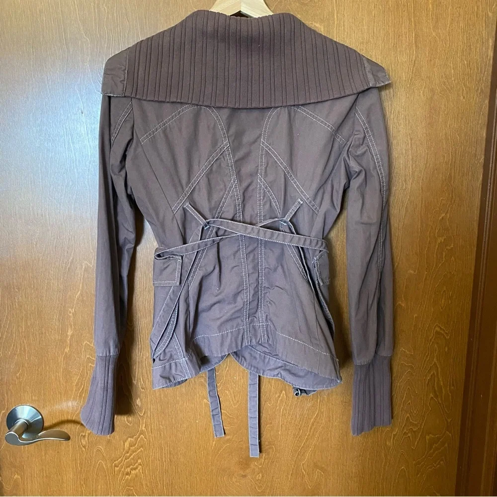 Diesel woman’s brown jacket small - Picture 2 of 7